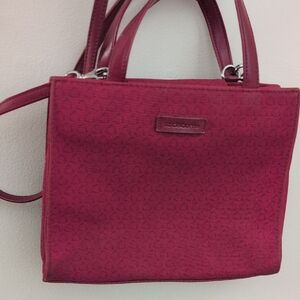 Liz Claiborne Burgundy Shoulder Bag
